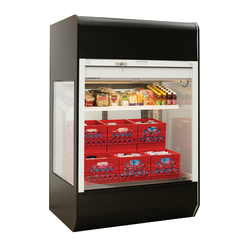 Federal Industries Refrigerated Multipurpose Milk Merchandiser Self-Service