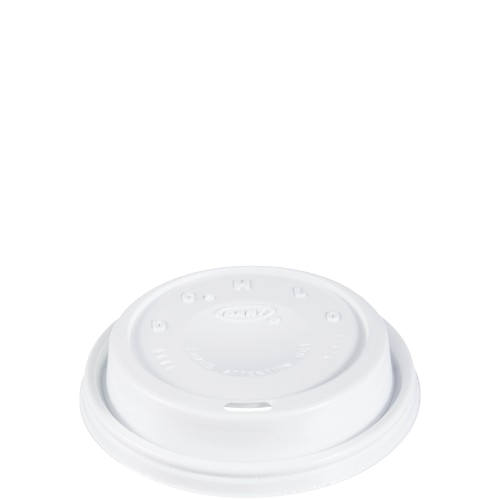 Dart Mfg. Cappuccino Dome Lid White 16EL - 1000/Case