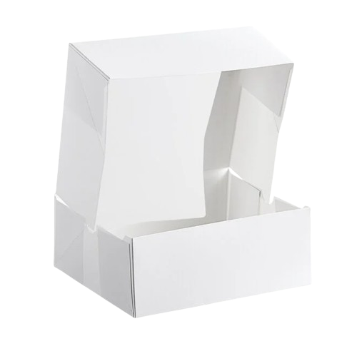 Bakery/Cake Box Auto Popup Window White 9" x 7" x 3.5" - 200/Case