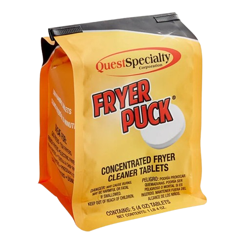 Fryer Puck Concentrated Deep Fat Fryer Cleaning Tablet 4 oz.