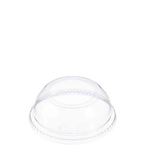 Dart Mfg. Clear Dome Lid With 1.9" Hole For 9-12 oz. Clear Cups DLW662 - 1000/Case