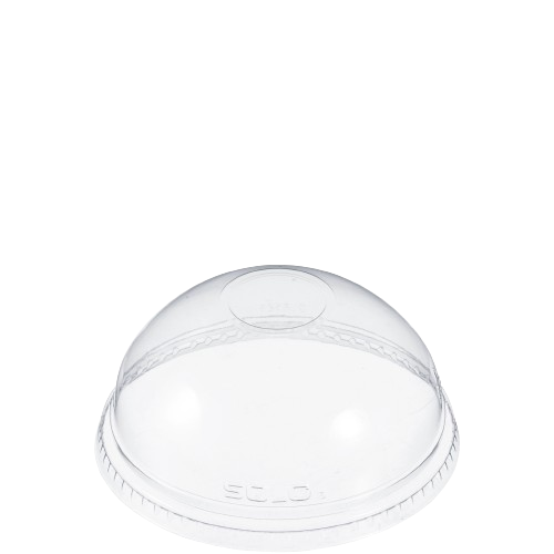 Dart Mfg. Clear Dome Lid With No Hole For 16-24 oz. Cups DNR626 - 1000/Case