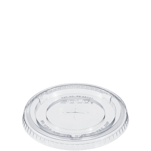Solo Clear Lid With Straw Slot For 32 oz. Cup 636TS - 50/Pack