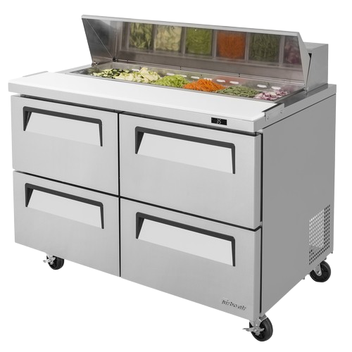 Turbo Air Super Deluxe Sandwich/Salad Unit- Two-Section