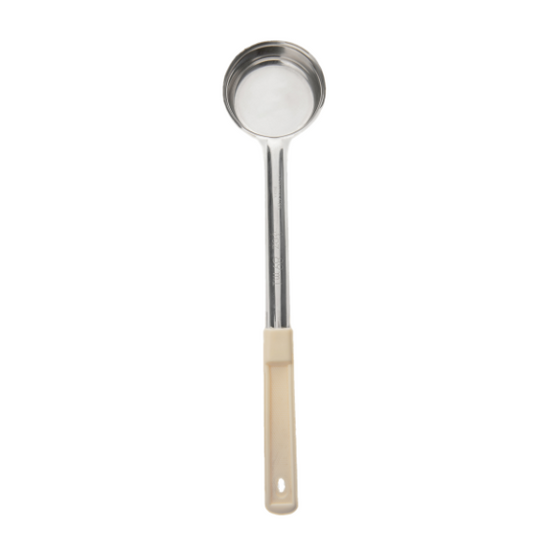 Browne Ivory Food Portioner Solid Stainless Steel  3 oz. 5757430