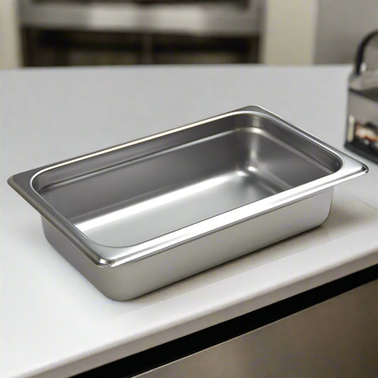Browne Steam Table Pan 1/4 Size 2.5" Deep 5781402