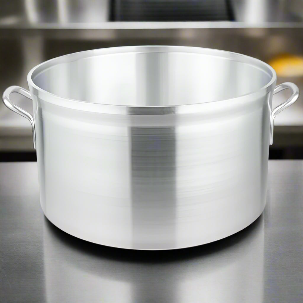 Vollrath Classic Select Aluminum Natural Finish Heavy Duty Sauce Pot 60 Qt. 68460