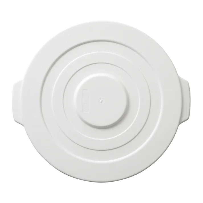Huskee 10 Gallon White Round Trash Can Lid