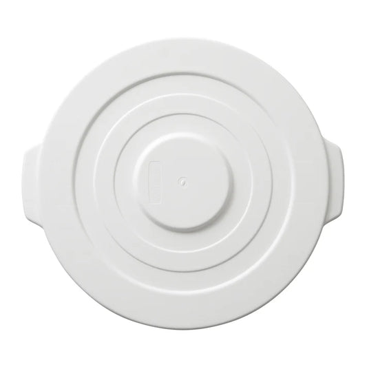 Huskee 10 Gallon White Round Trash Can Lid
