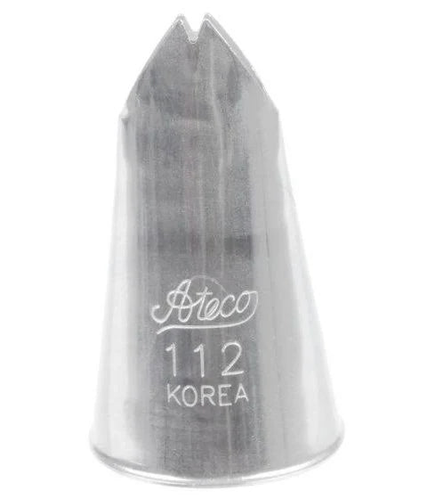 Ateco Stainless Steel Piping Tip Leaf #112