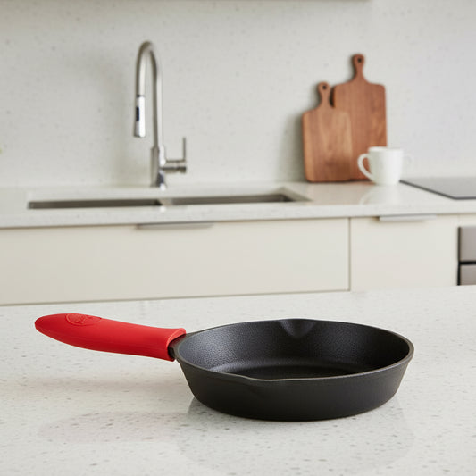 Lodge Mini Silicone Hot Handle Holder Red 4" ASHHM41