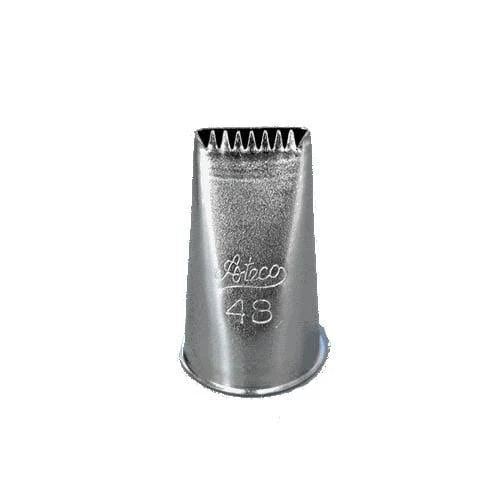 Ateco Basket Weave Stainless Steel Piping Tip 48