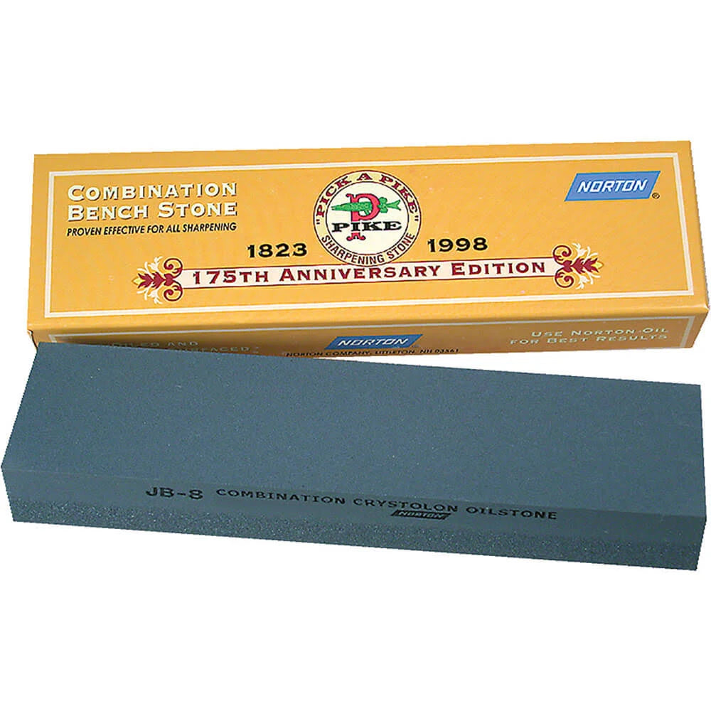 Victorinox Crystolon Fine & Coarse Sharpening Stone 8" W X 2" D X 1" H 4.3391.2