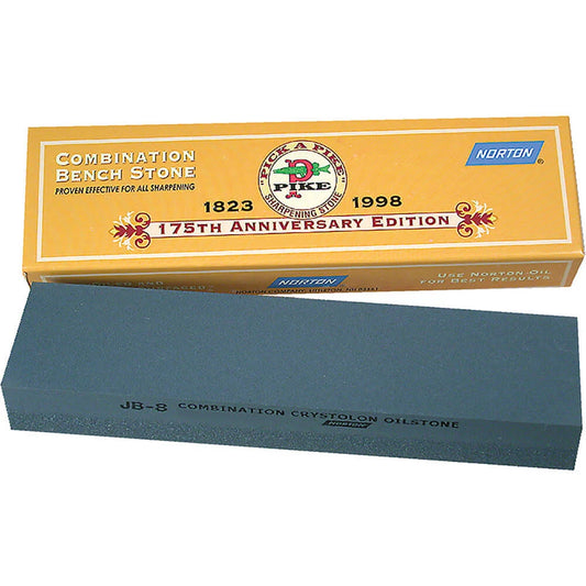 Victorinox Crystolon Fine & Coarse Sharpening Stone 8" W X 2" D X 1" H 4.3391.2