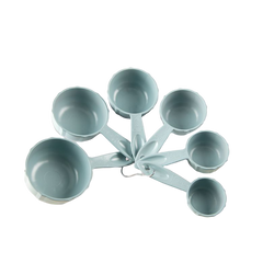 Nordic Ware Bundt Measuring Cups 1 3/4 1/2 2/3 1/3 1/4 Measuring Cups 7" x 3.88" x 3.13" Green BPA-Free and Melamine Free High-Heat Plastic