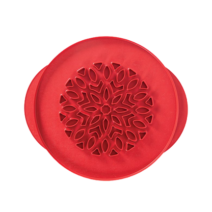 Nordic Ware 12" Lattice & Hearts Reversible Pie Top Cutter 04010