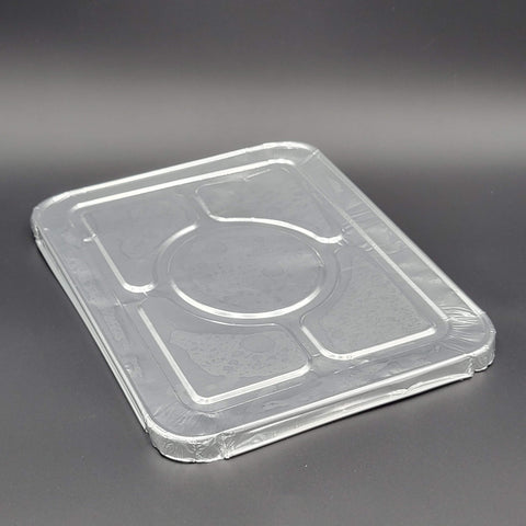 Aluminum Half Size Foil Lid For Foil Pan - 100/Case
