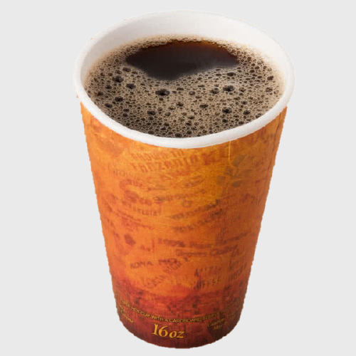 Dart Mfg. Foam Coffee Cup "Escape" Print 16 oz. 16U16ESC - 1000/Case