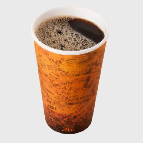 Dart Mfg. Foam Coffee Cup "Escape" Print 20 oz. 20U16ESC - 500/Case