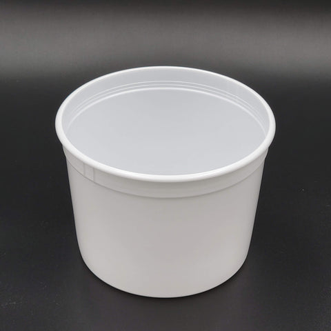 Berry Plastics Corp. White Plastic Container 64 oz.  T60764 - 200/Case