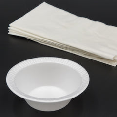 DART 8B20 8 oz Foam Bowl (Case of 1000) White