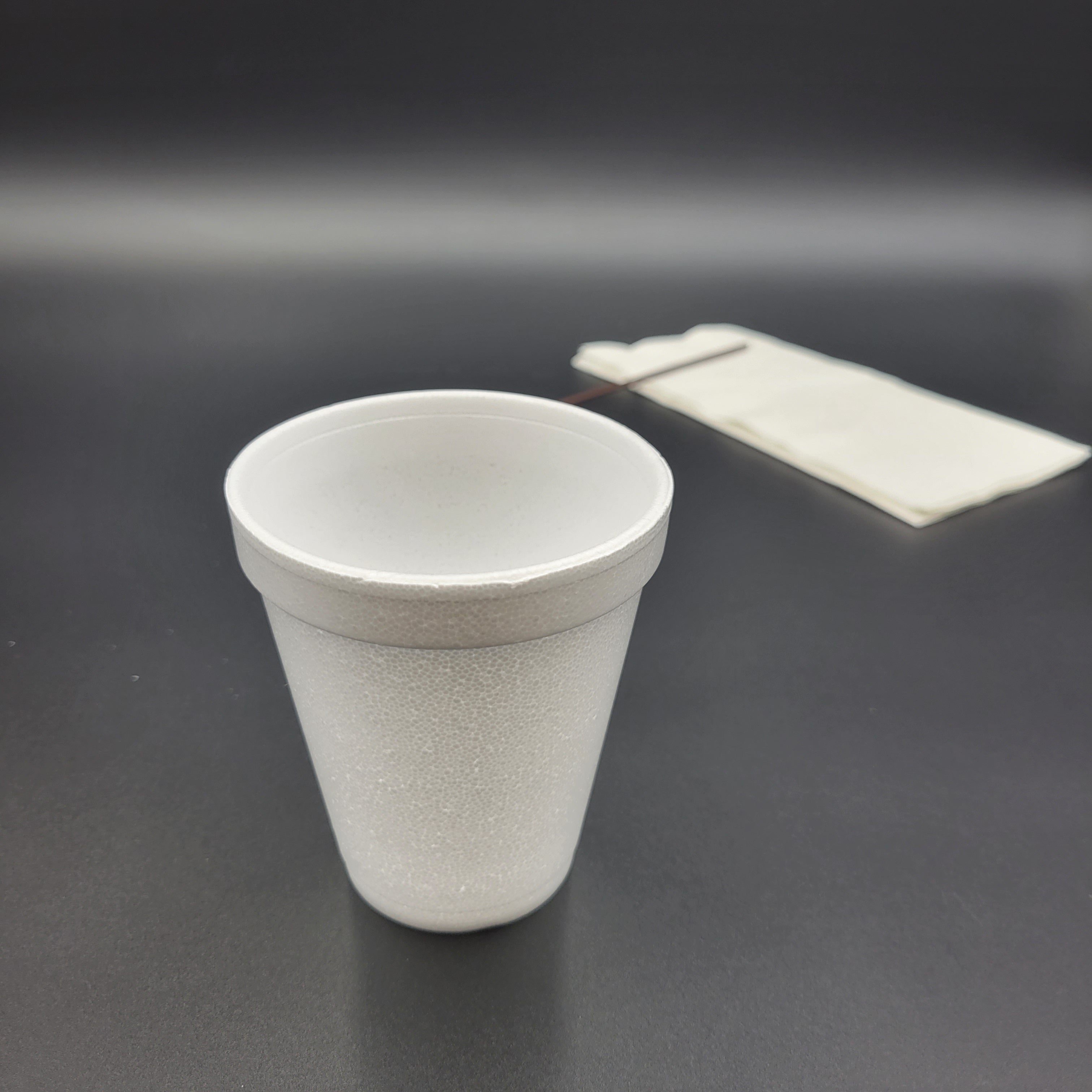Dart Mfg. White Foam Cup 8 oz. 8J8 - 1000/Case