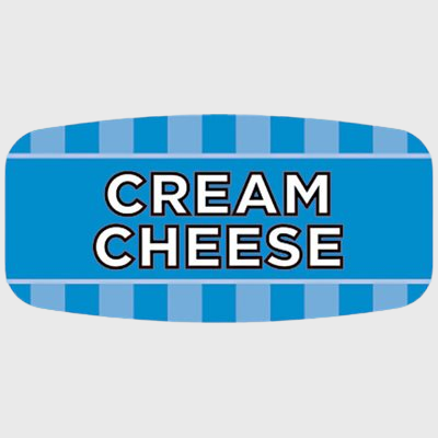 Mini Flavor Label Cream Cheese - 1,000/Roll