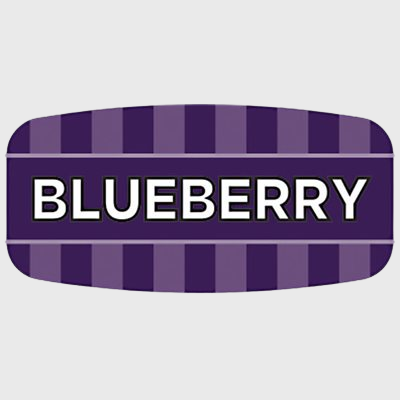 Mini Flavor Label Blueberry - 1,000/Roll