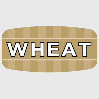 Mini Flavor Label Wheat - 1,000/Roll