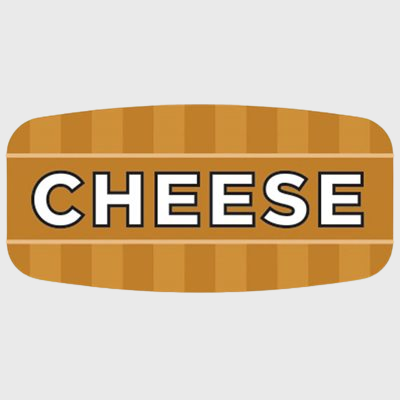 Mini Flavor Label Cheese - 1,000/Roll