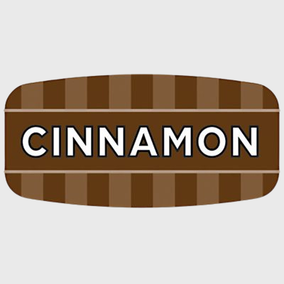 Mini Flavor Label Cinnamon - 1,000/Roll