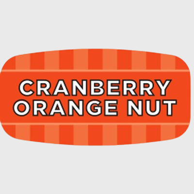Mini Flavor Label Cranberry Orange Nut - 1,000/Roll