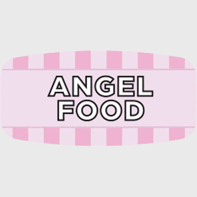 Mini Flavor Label Angel Food - 1,000/Roll