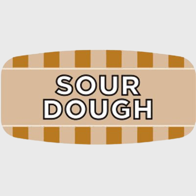 Mini Flavor Label Sour Dough - 1,000/Roll