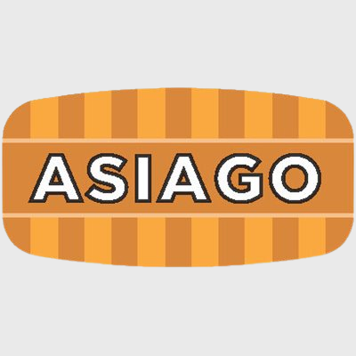 Mini Flavor Label Asiago - 1,000/Roll