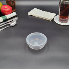 Clear Deli Container Lid Polypropylene - 500/Case