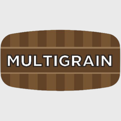 Mini Flavor Label Multigrain - 1,000/Roll