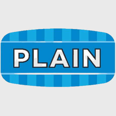 Mini Flavor Label Plain - 1,000/Roll