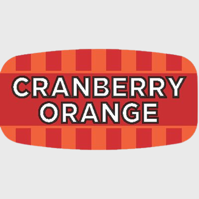 Mini Flavor Label Cranberry Orange - 1,000/Roll
