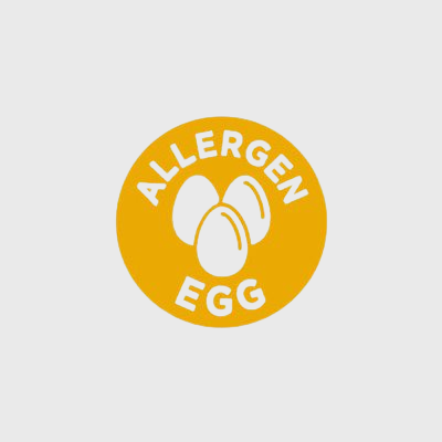 Food Allergen Label Egg Icon - 1,000/Roll