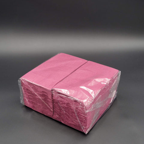 Dinner Napkin Paper 2-Ply Burgundy 15" x 17" - 1000/Case