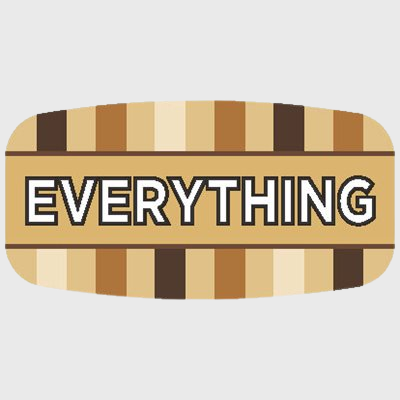Mini Flavor Label Everything - 1,000/Roll