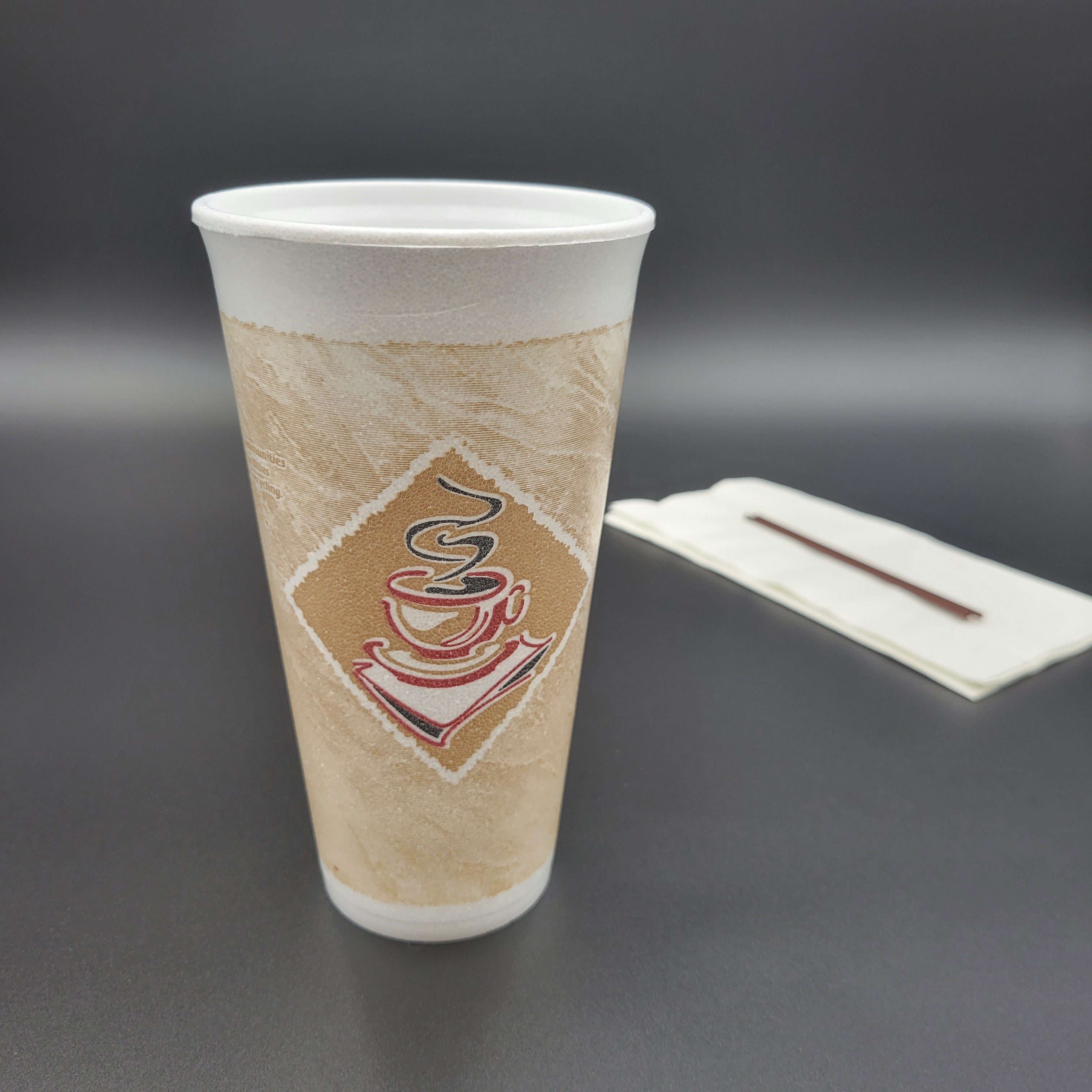 Dart Mfg. Foam Coffee Cup "Café G" Print 20 oz. 20X16G - 500/Case
