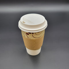 Kraft Traditional Paper Hot Cup Sleeves - 1000/Case