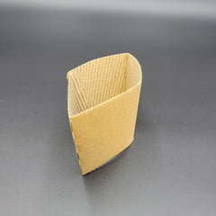 Kraft Traditional Paper Hot Cup Sleeves - 1000/Case