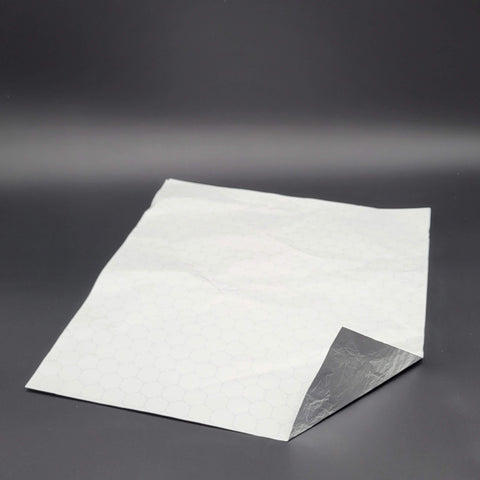 Silver Foil Laminated Honeycomb Design Sheets 14"W X 16"D - 1000/Case