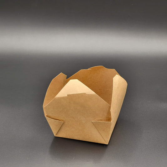 Take Out Box Kraft Paper #1 - 450/Case