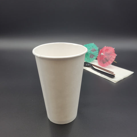 Solo White Paper Hot Cup 16 oz. 316W-2050 - 1000/Case