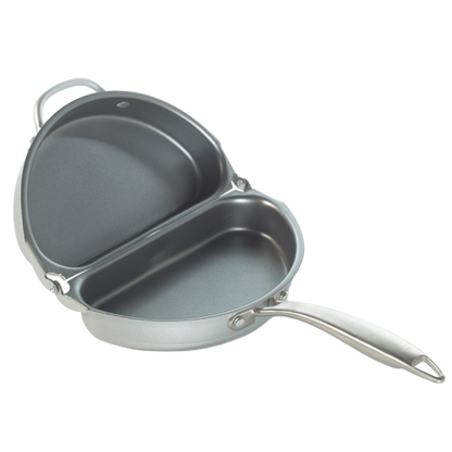 Nordic Ware Italian Frittata/Omelet Pan Silver Aluminum 10692