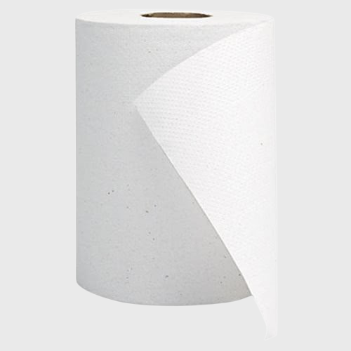 Hardwound Paper Towel Roll White 8" x 350'- 12/Case